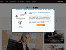 Tablet Screenshot of cbrdigital.com